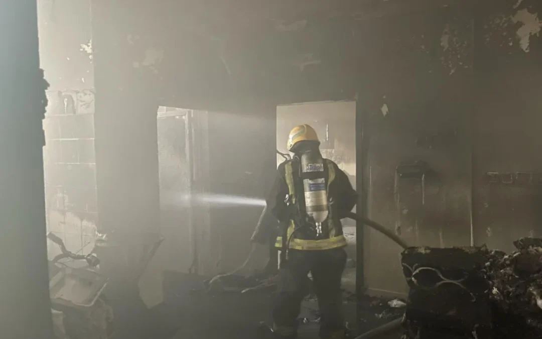 بجازان.. إخماد حريق في مبنى سكني ولا إصابات