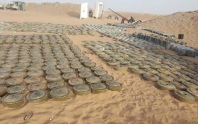 «مسام» ينزع 863 لغماً من الأراضي اليمنية خلال أسبوع واحد