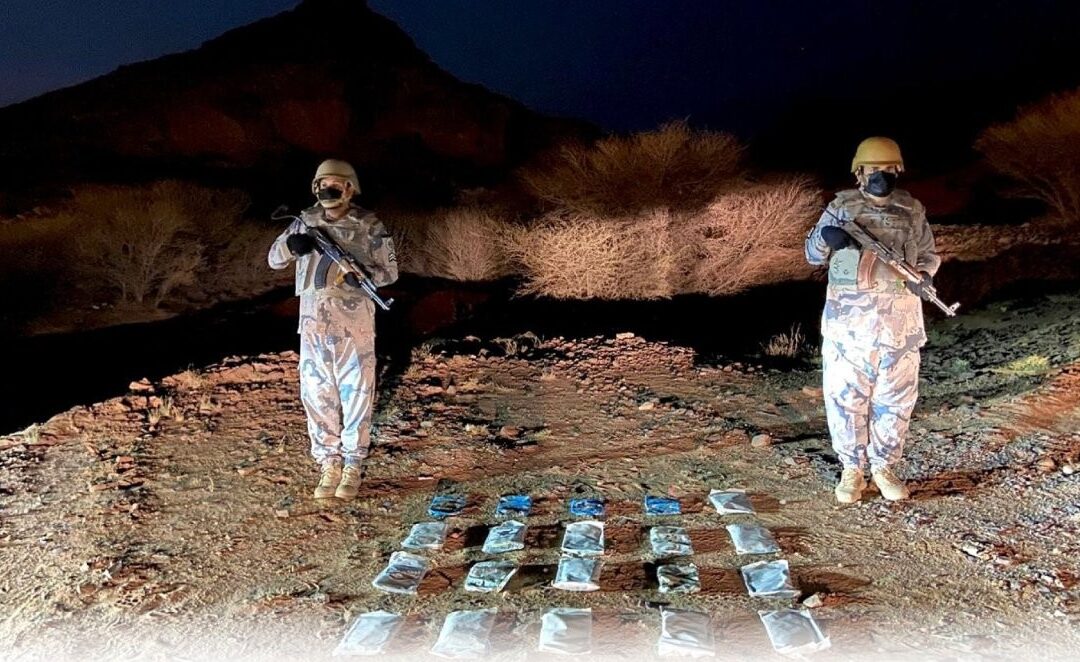 بعسير وجازان.. إحباط عمليات تهريب 123 كغم من القات والحشيش