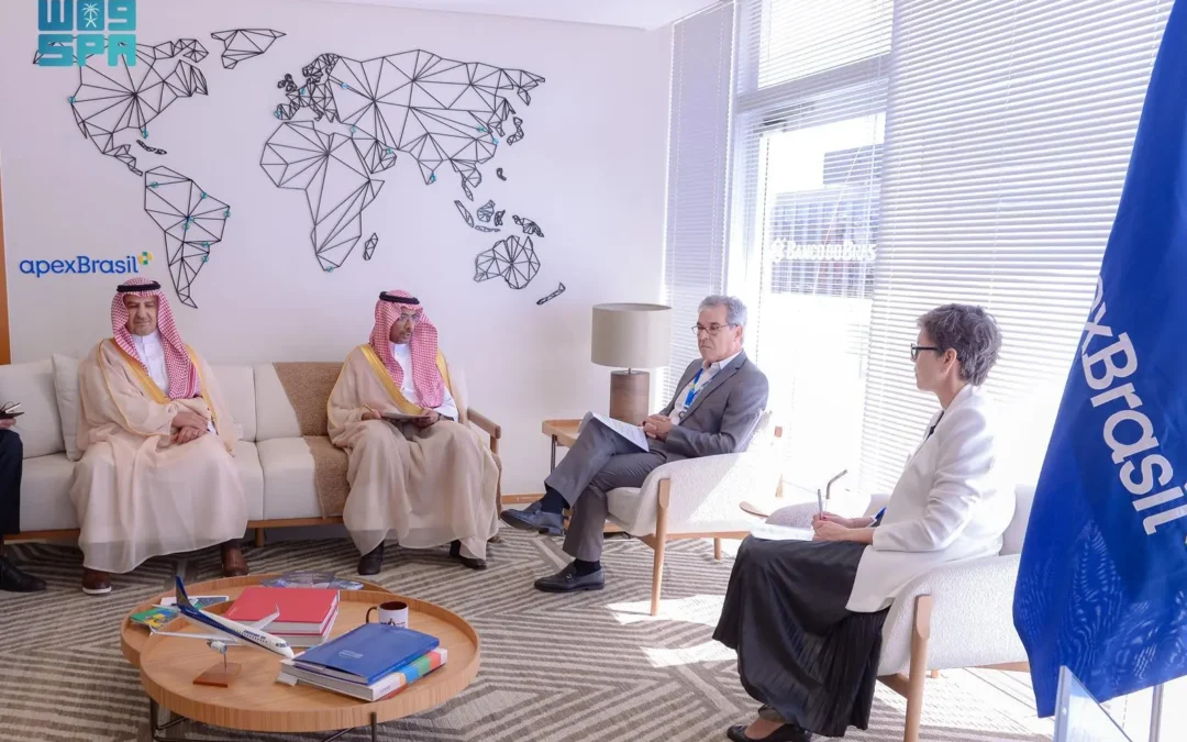 وزير الصناعة يعزّز سبل التعاون المشترك بين المملكة والبرازيل