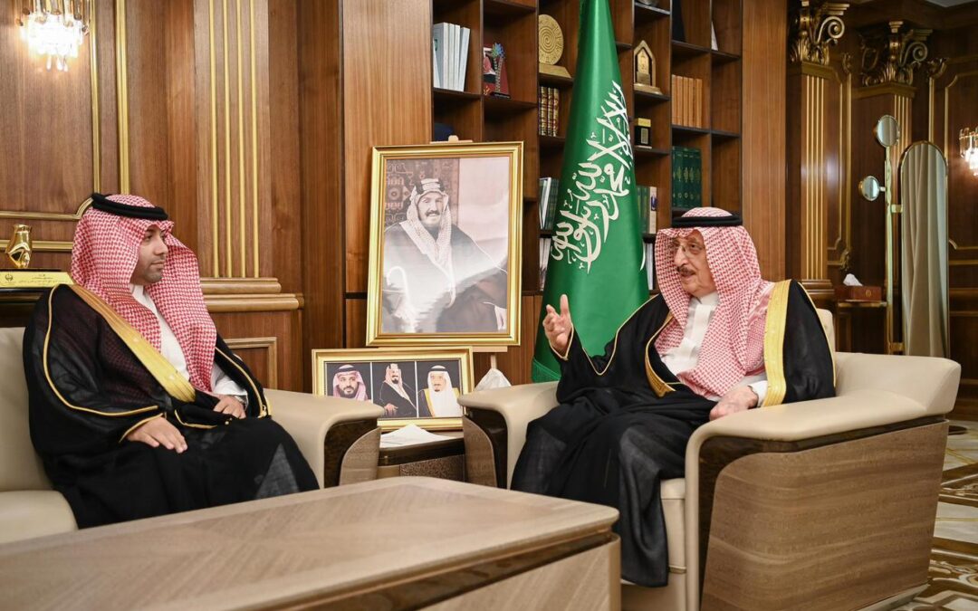 “سمو أمير جازان” يستقبل الرئيس التنفيذي لتجمع جازان الصحي