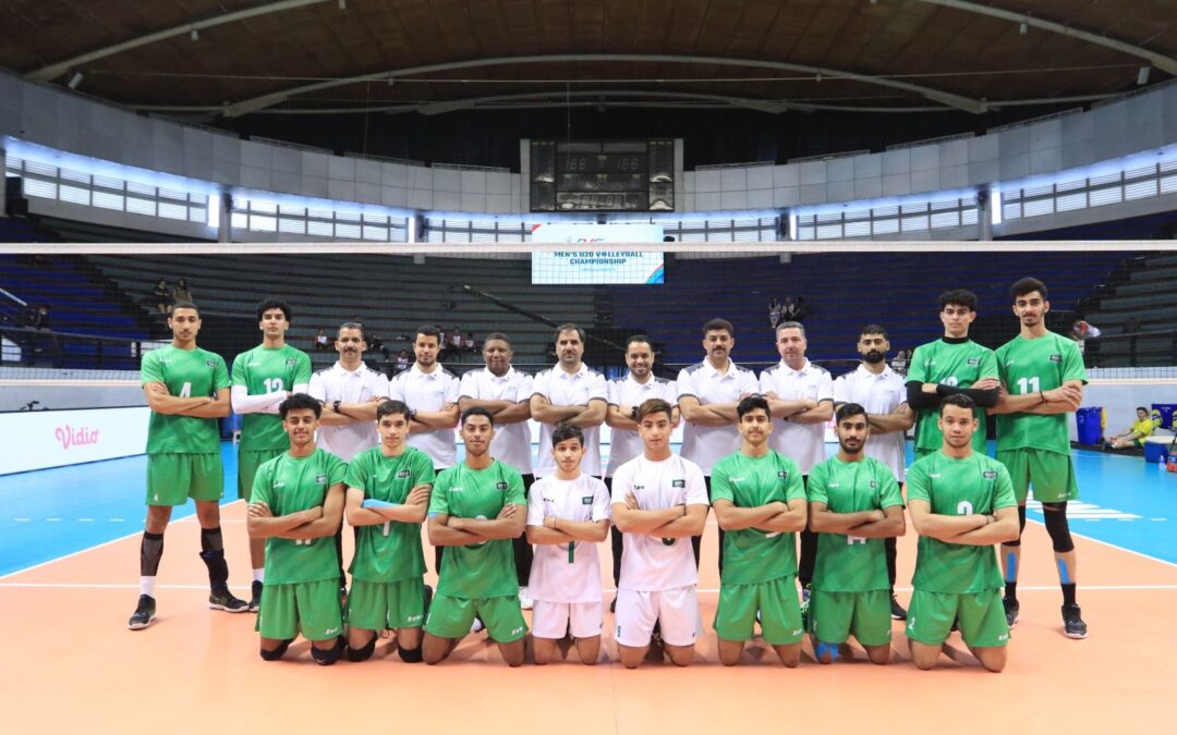 أخضر الطائرة في القاهرة استعدادًا لبطولة غرب آسيا