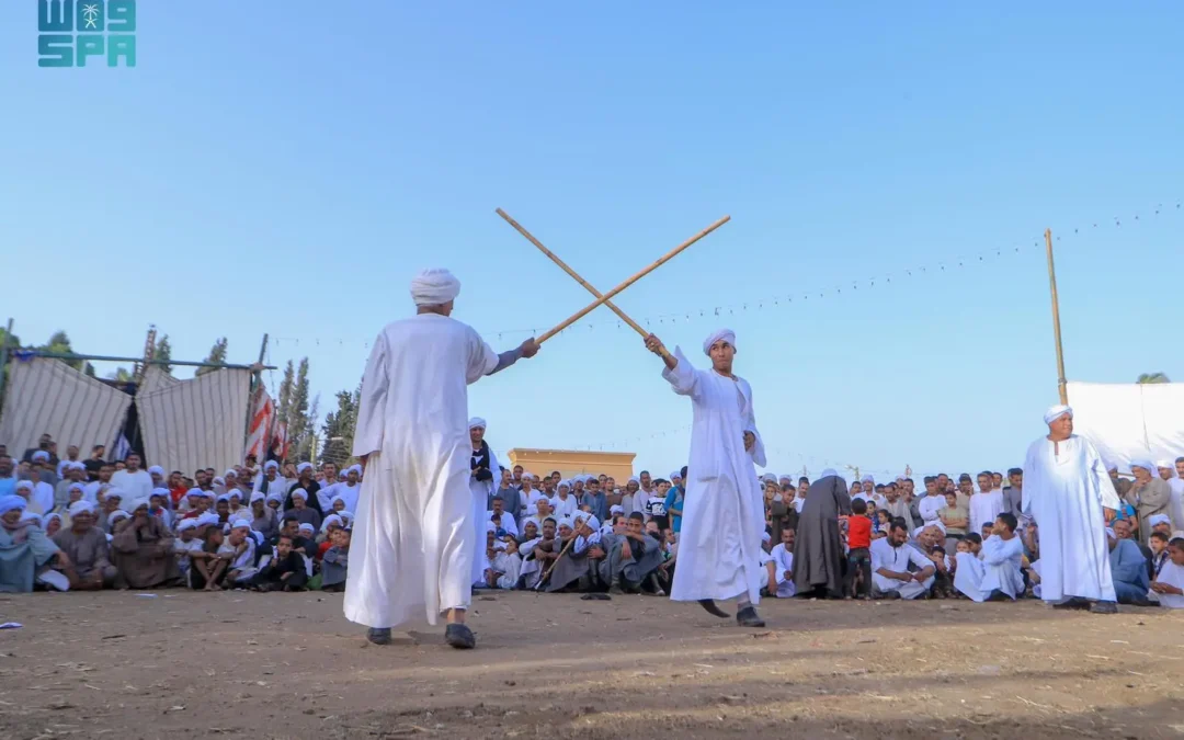 “التحطيب”.. لعبة تراثية مصرية قانونها الأساسي “الاحترام”
