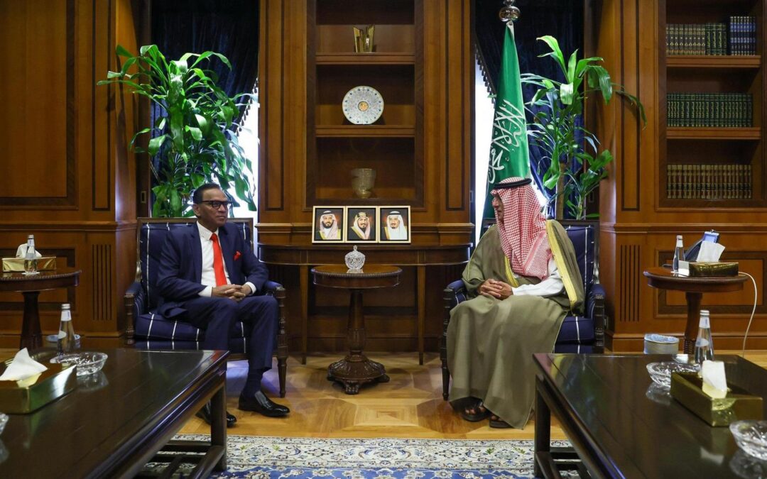 “الجبير” يستقبل سفير سريلانكا المعين حديثاً