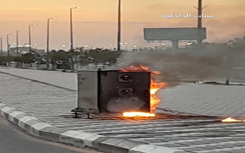 شرطة حائل تضبط مواطنين لإتلافهما جهاز رصد آلي