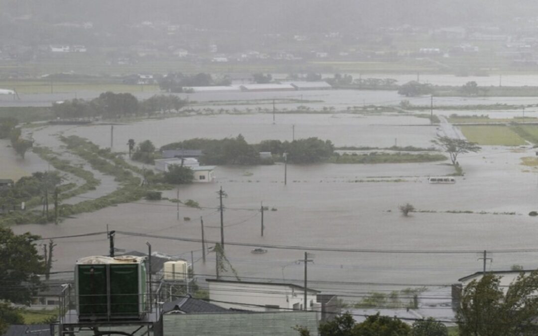 “ضحايا إعصار “شانشان” في اليابان تزداد إلى 6 قتلى و125 جريحًا