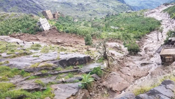 عشرات القتلى والمفقودين في انفجار سد مائي شمال اليمن