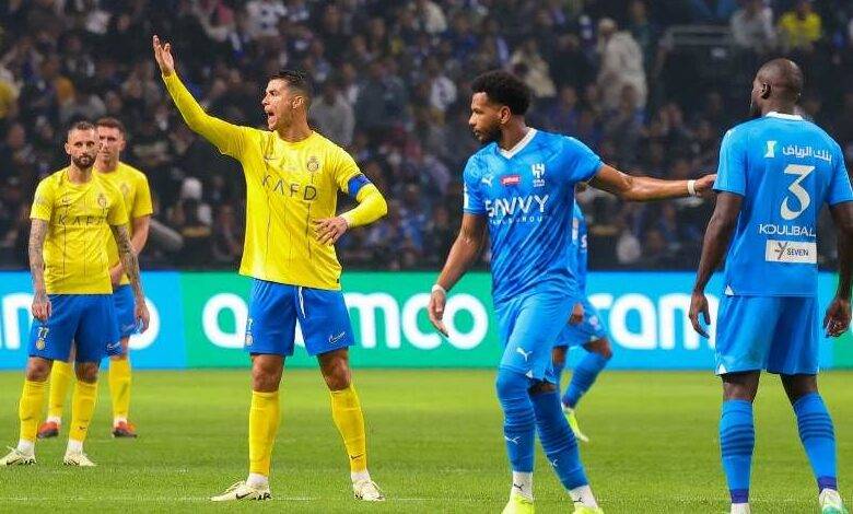 صافرة برتغالية تقود نهائي “الهلال” و”النصر” الليلة