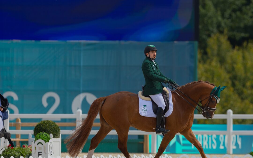 بارالمبياد باريس.. الفارس أحمد الشربتلي يحقّق المركز 16 في الترويض