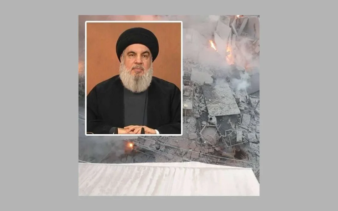 انتشال جثة حسن نصرالله من موقع الغارة.. “رويترز”: سبب الوفاة صادم