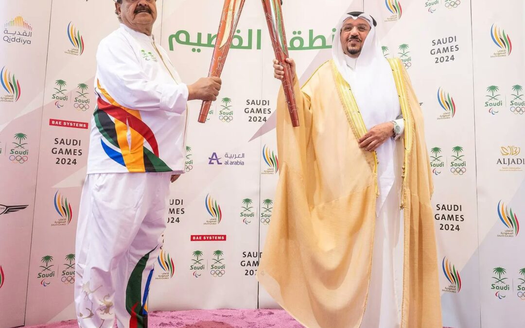 أمير منطقة القصيم يتسلّم شعلة دورة الألعاب السعودية 2024