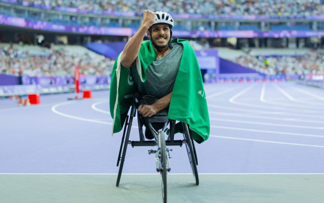 السعودي “القرشي” يحقق ذهبية سباق 100م كراسي متحركة T53