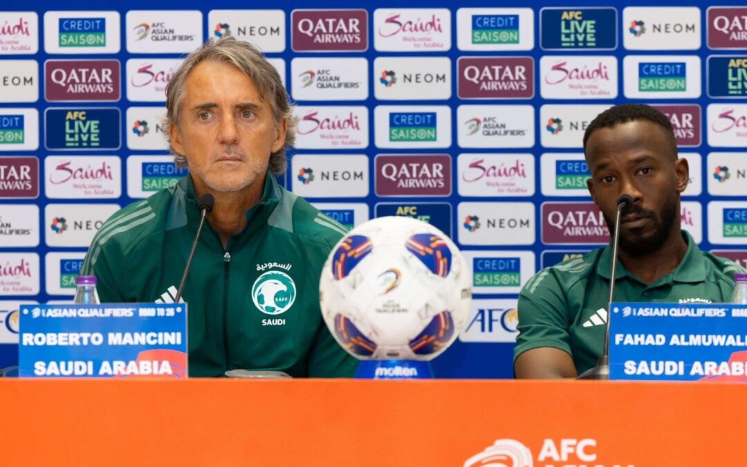 “مانشيني” يتحدث غدًا في مؤتمر صحفي عن مواجهة الصين