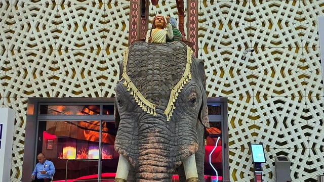 ساعة الفيل.. تحفة فنية ومثال على الثورة العلمية بالمملكة