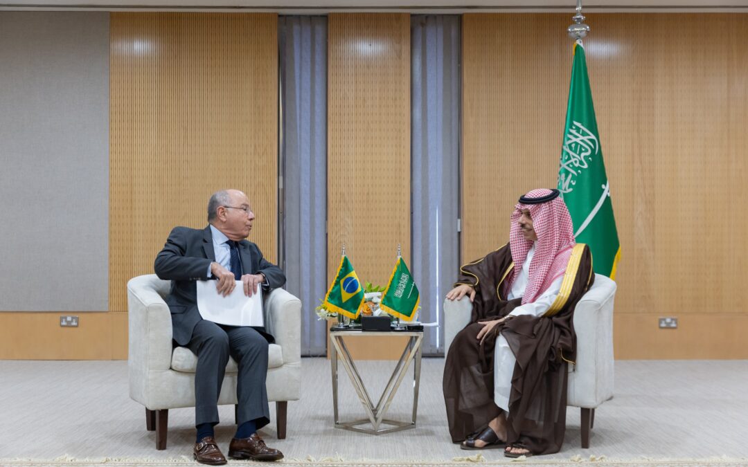 “وزير الخارجية” يبحث مع نظيره البرازيلي سبل تعزيز العلاقات الثنائية بين البلدين