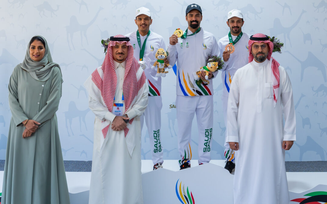 ألعاب السعودية الثالثة.. سفر وسارة يقتنصان الذهب في مسابقة مسدس الهواء