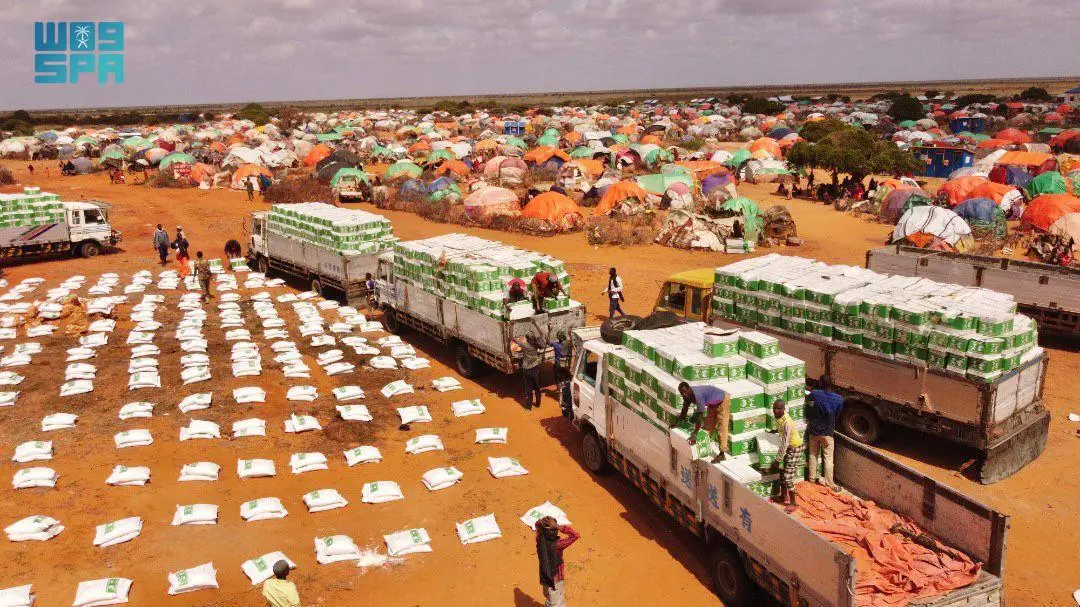 المملكة تقود الجهود الإنسانية العالمية لدعم المتضررين من الكوارث الطبيعية بالصومال