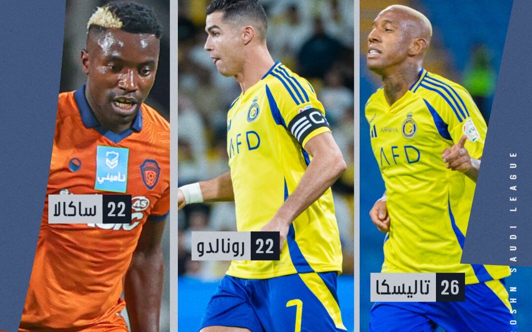 بعد 6 جولات من دوري روشن .. “تاليسكا ” الأكثر تسديدًا على المرمى