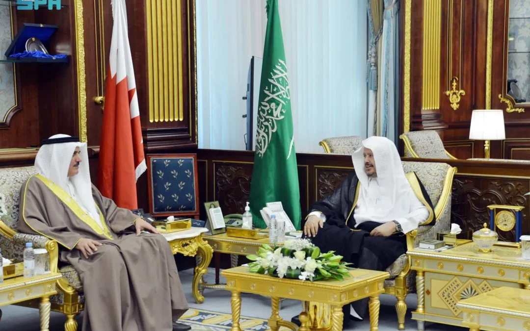 “آل الشيخ” يعقد جلسة مباحثات مع رئيس النواب البحريني