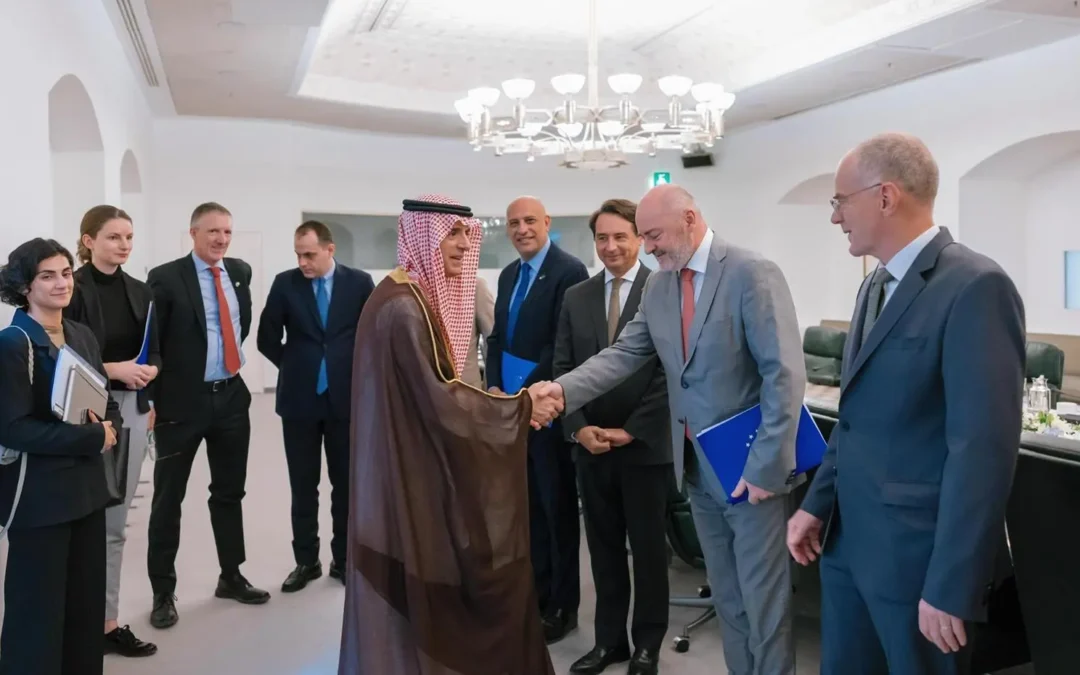 “الجبير” يستضيف سفراء دول الاتحاد الأوروبي لدى المملكة