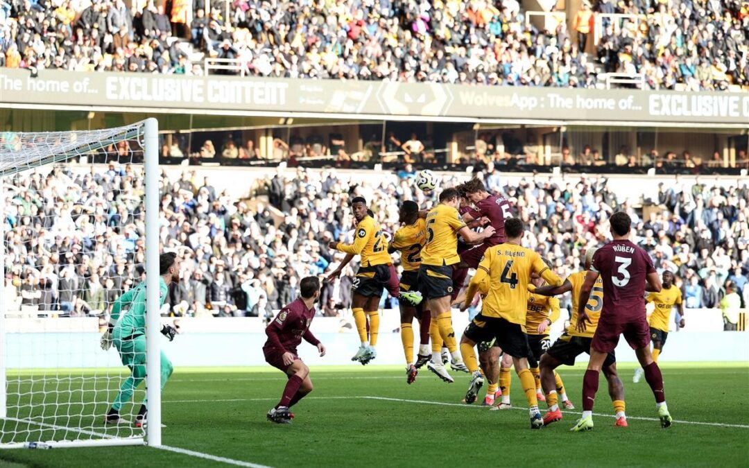 مانشستر سيتي يهزم ولفرهامبتون على أرضه بالدوري الإنجليزي