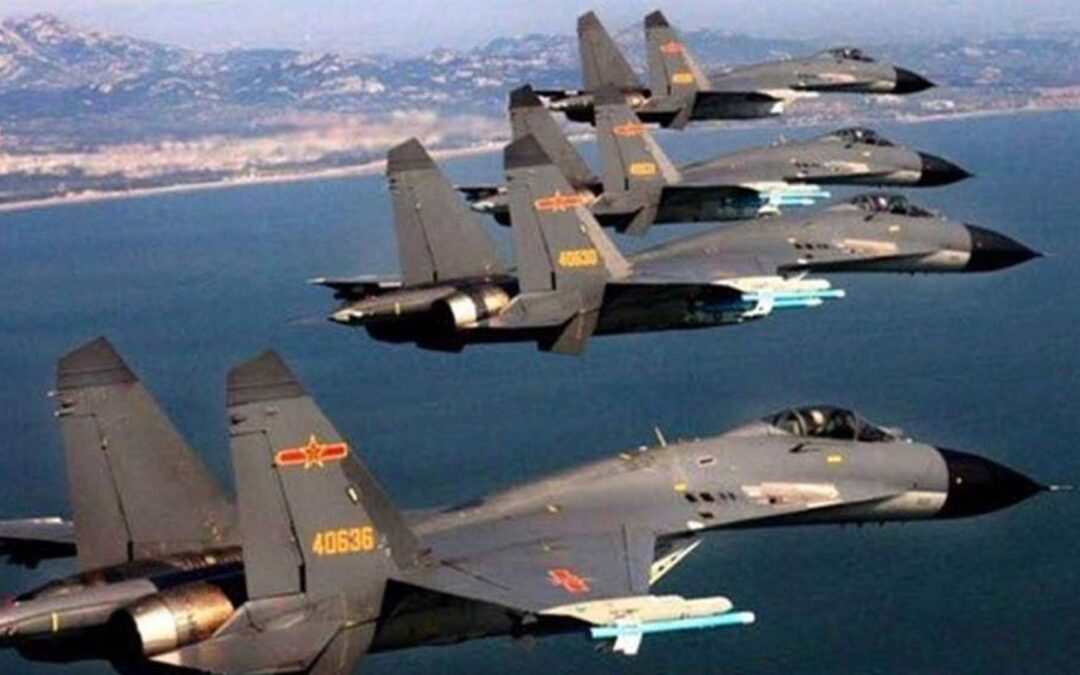 الصين تنشر 20 طائرة مقاتلة حول تايوان بعد مبيعات الصواريخ الأمريكية