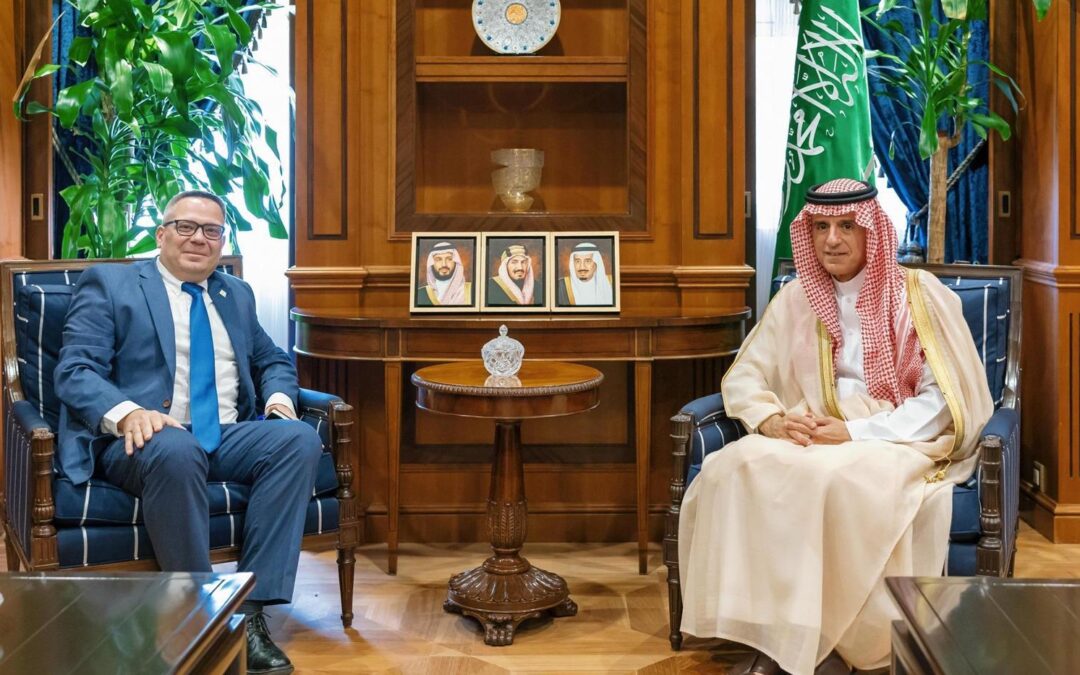 “الجبير” يستضيف سفير قبرص المعيَّن حديثًا لدى المملكة