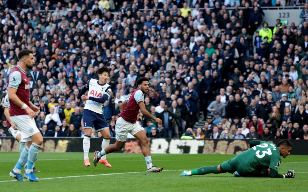 سون يعين توتنهام على ضرب وست هام برباعية