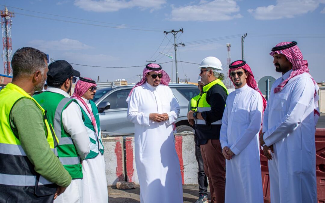 مدير فرع وزارة النقل بعسير يتفقد مشاريع الطرق بمحافظة بيشة