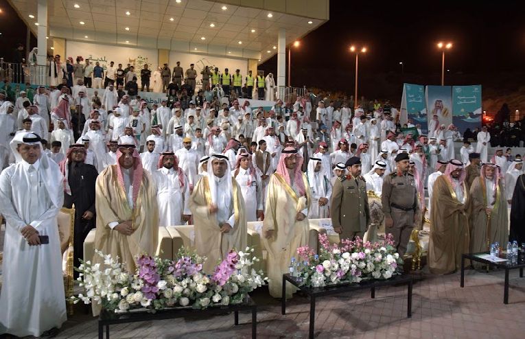 وسط حضور جماهيري كبير.. محافظة بلقرن تحتفي باليوم الوطني السعودي الـ94