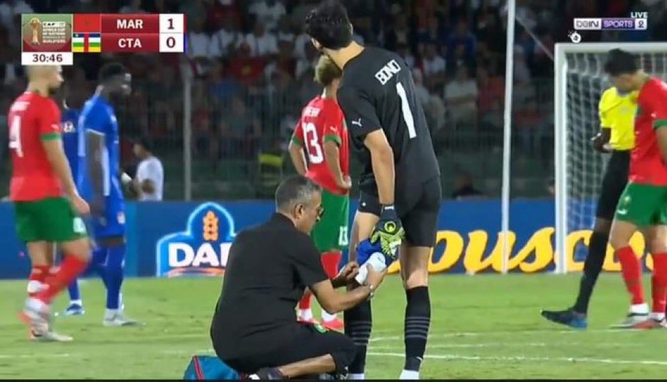 إصابة “بونو” وغيابه عن منتخب المغرب في تصفيات أمم إفريقيا