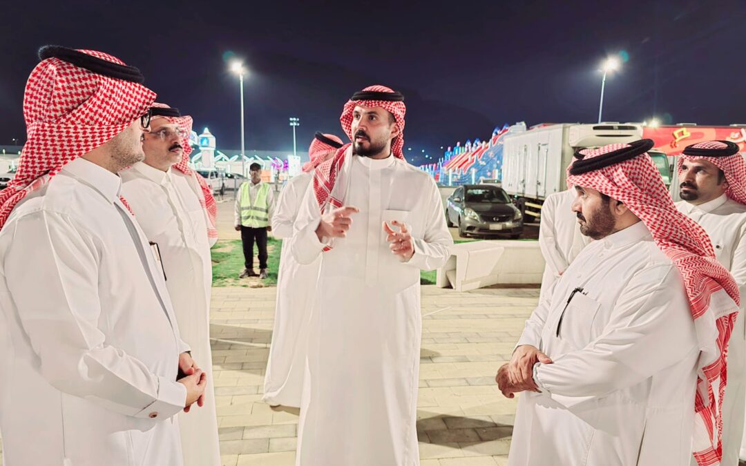القرقاح يقف على مواقع شتاء محايل 2024