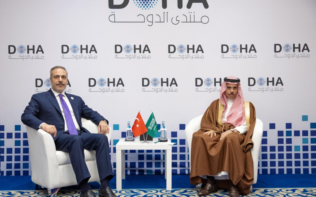 وزير الخارجية ونظيره التركي يبحثان آخر التطورات في المنطقة