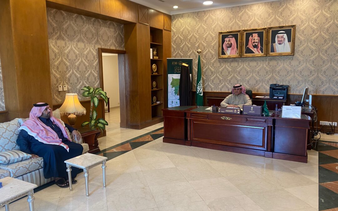 محافظ بيشة يستقبل رئيس القطاع الشمالي للمجاهدين ويشيد بجهودهم الأمنية