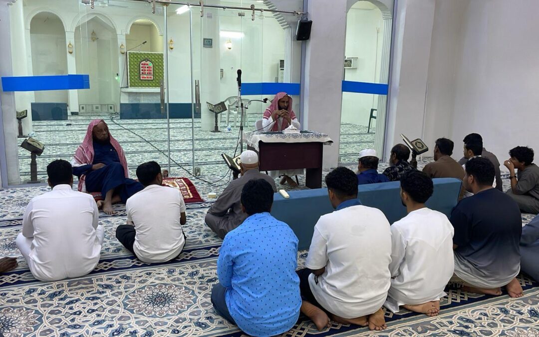 إدارة مساجد صبيا ومركز دعوة مدينة جيزان يقيمان محاضرتين دعويتين ضمن البرنامج “مودة ورحمة”