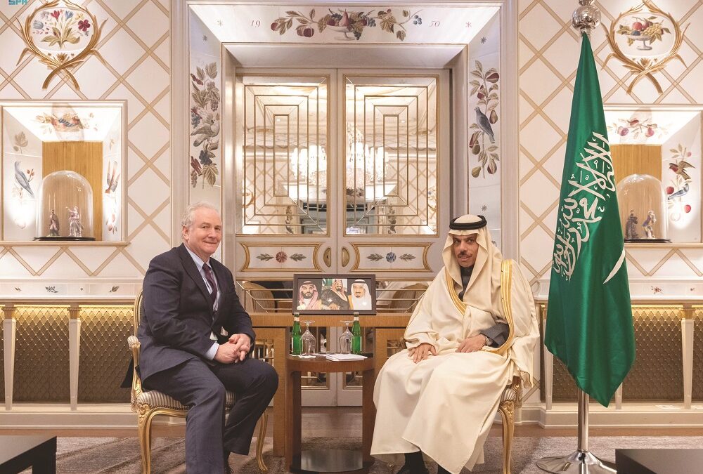 وزير الخارجية يناقش التطورات الإقليمية والدولية مع السيناتور هولين