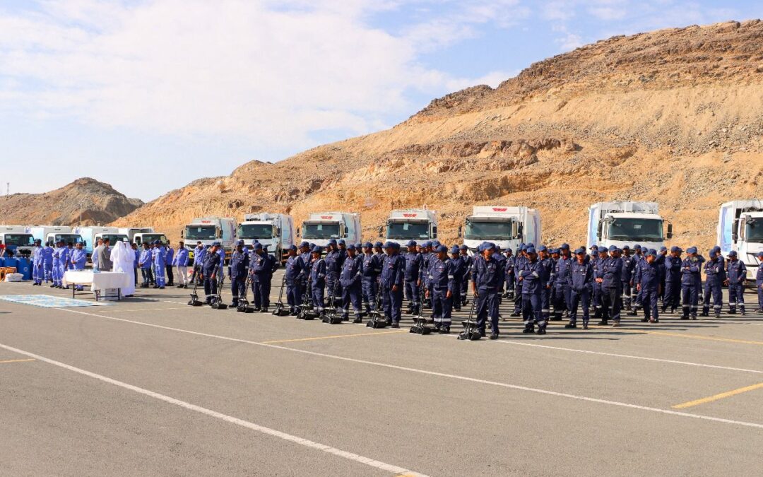 بلدية بيشة تطلق مشروع نظافة مدينة بيشة والأحياء التابعة لها