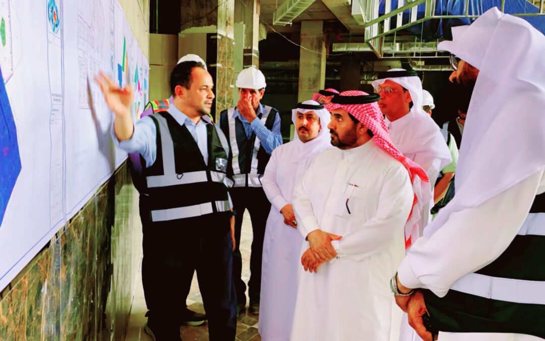محافظ محايل يتفقد مشروع مستشفى الحياة الوطني بالمحافظة