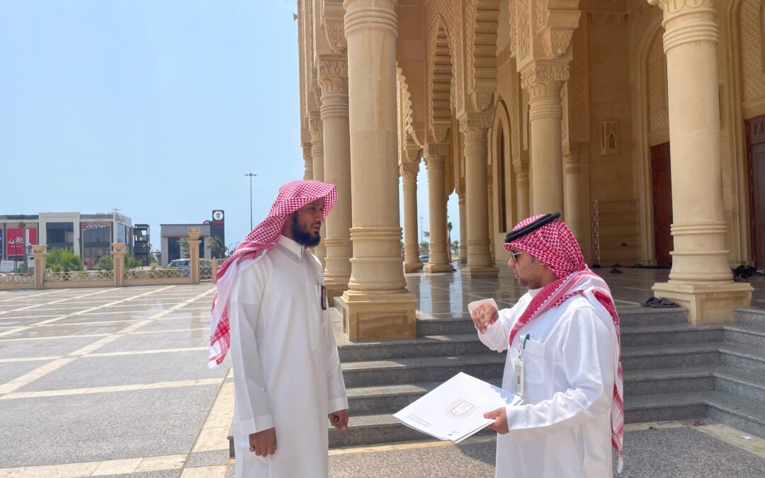 مدير الشؤون الإسلامية في جازان يتفقد الجوامع والمساجد المهيئة لصلاة عيد الفطر المبارك