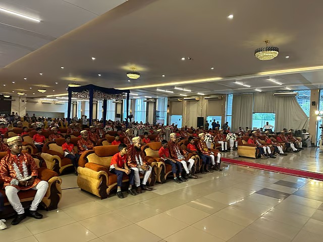 الندوة العالمية تُزوّج 120 شاباً وشابة ببرنامج الزواج الجماعي في بنجلاديش