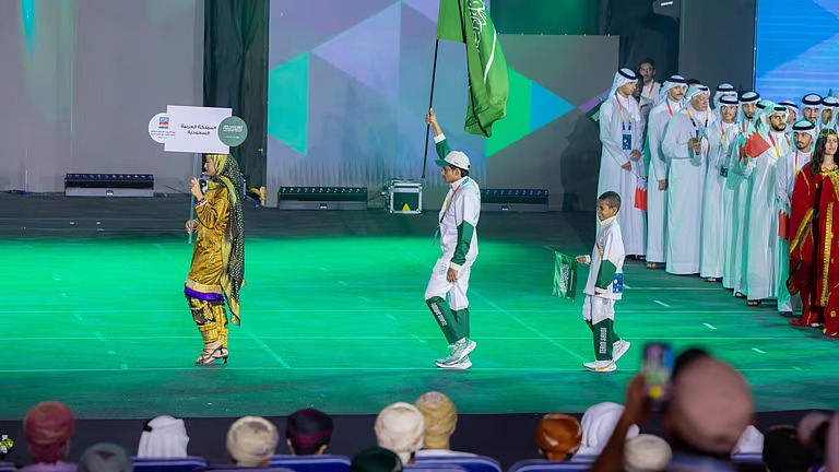 افتتاح دورة ألعاب الخليج الشاطئية 3