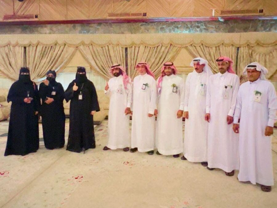 قائد نجوم السياحة بالمنطقة الغربية ومدير نادي نجوم السياحة بالقنفذة في زيارة إلى الليث