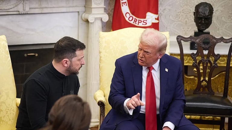 مرة أخرى بعد “مشادة البيت الأبيض”.. لقاءٌ جديدٌ يجمع ترامب وزيلينسكي