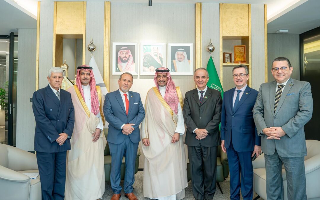 وزير الصناعة والثروة المعدنية يبحث تعزيز التعاون التعديني مع جمهورية البيرو