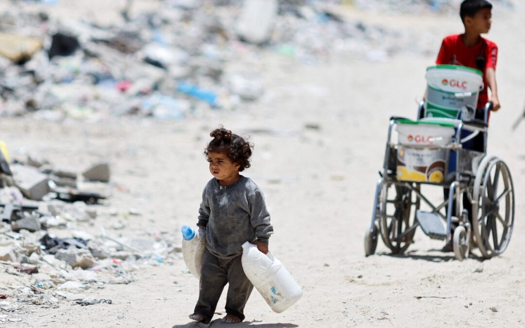 فلسطين: غزة أصبحت منطقة “تموت عطشا”