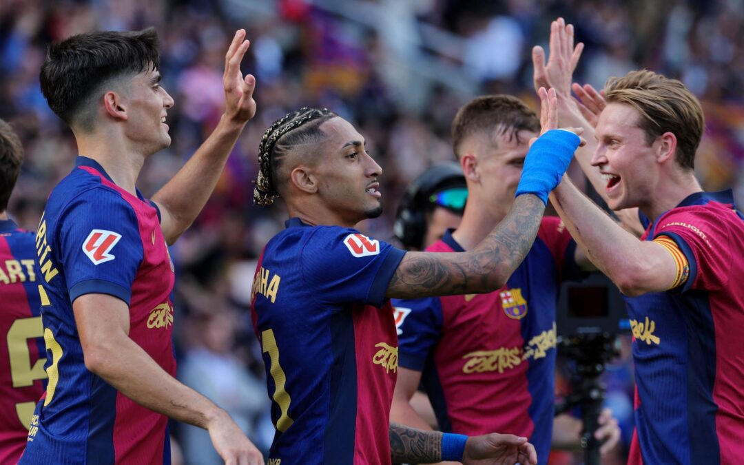 “برشلونة” يهزم ريال مدريد في الكلاسيكو ويقترب من الفوز بالدوري