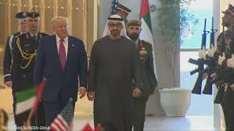 ترامب يصل إلى الإمارات في زيارة رسمية