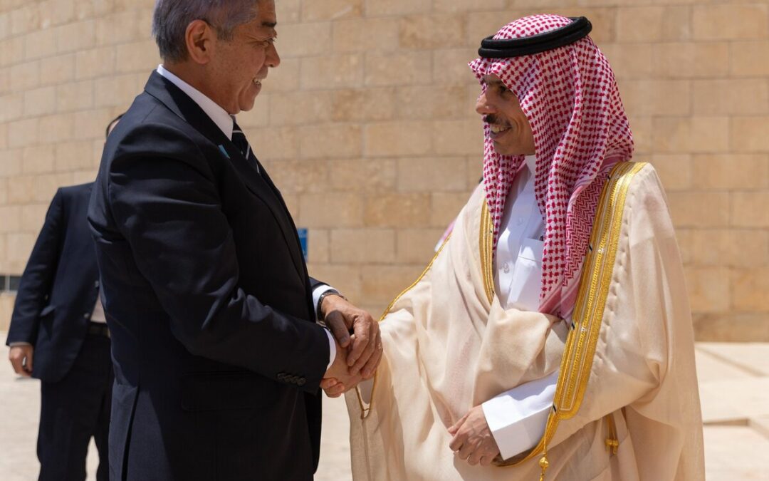 وزير الخارجية يستقبل وزير خارجية اليابان