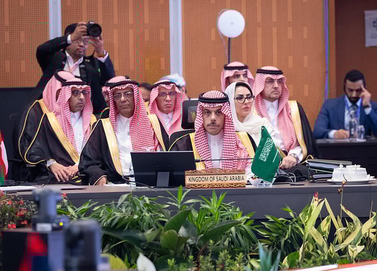 وزير الخارجية: السعودية تؤكد على ضرورة العمل الجماعي لتحقيق حل عادل يضمن حقوق الشعب الفلسطيني
