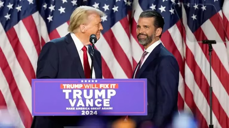 ترمب الابن: ربما أترشح للرئاسة يوما ما